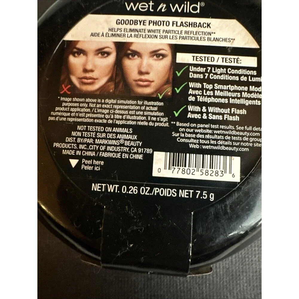 Wet N Wild Photo Focus Pressed Powder 828C Cocoa, new factory sealed